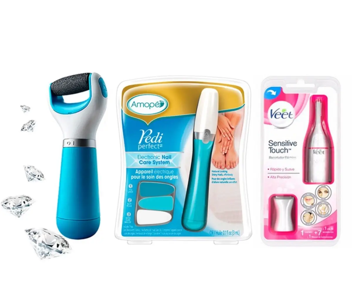 KIT AMOPE EXFOLIADOR + LIMA + VEET SENSITIVE