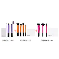 Kit completo Brochas de Maquillaje Real Techniques