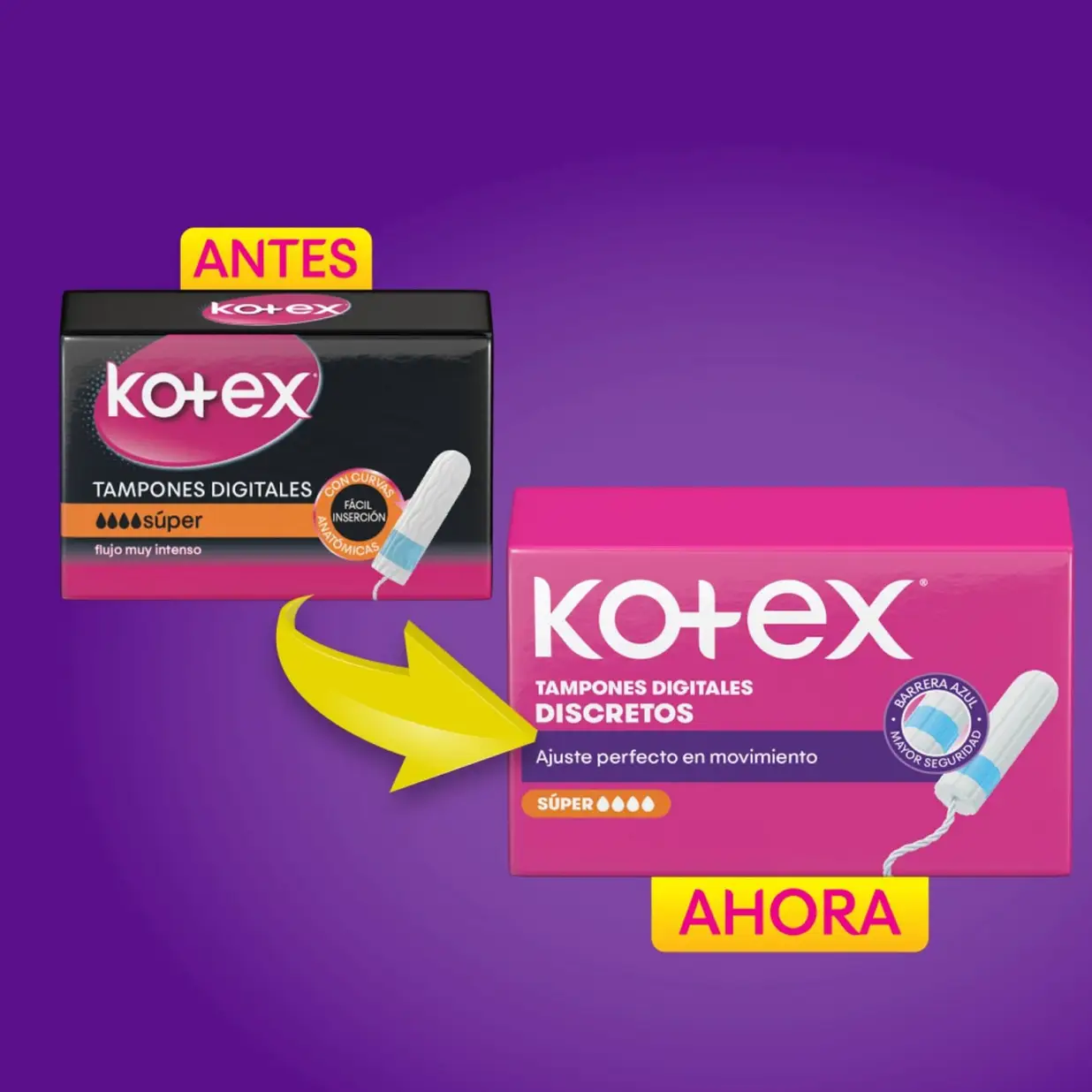 KOTEX TAMPONES X20 MEDIO 