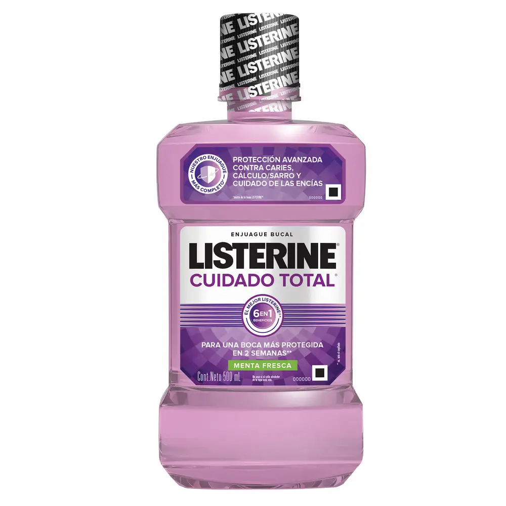 LISTERINE X500 TOTAL FLUOR