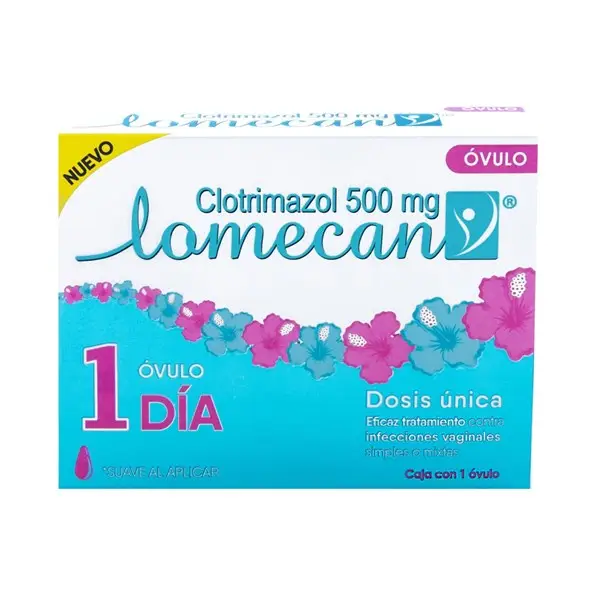 LOMECAN OVULOS VAGINALES X 1