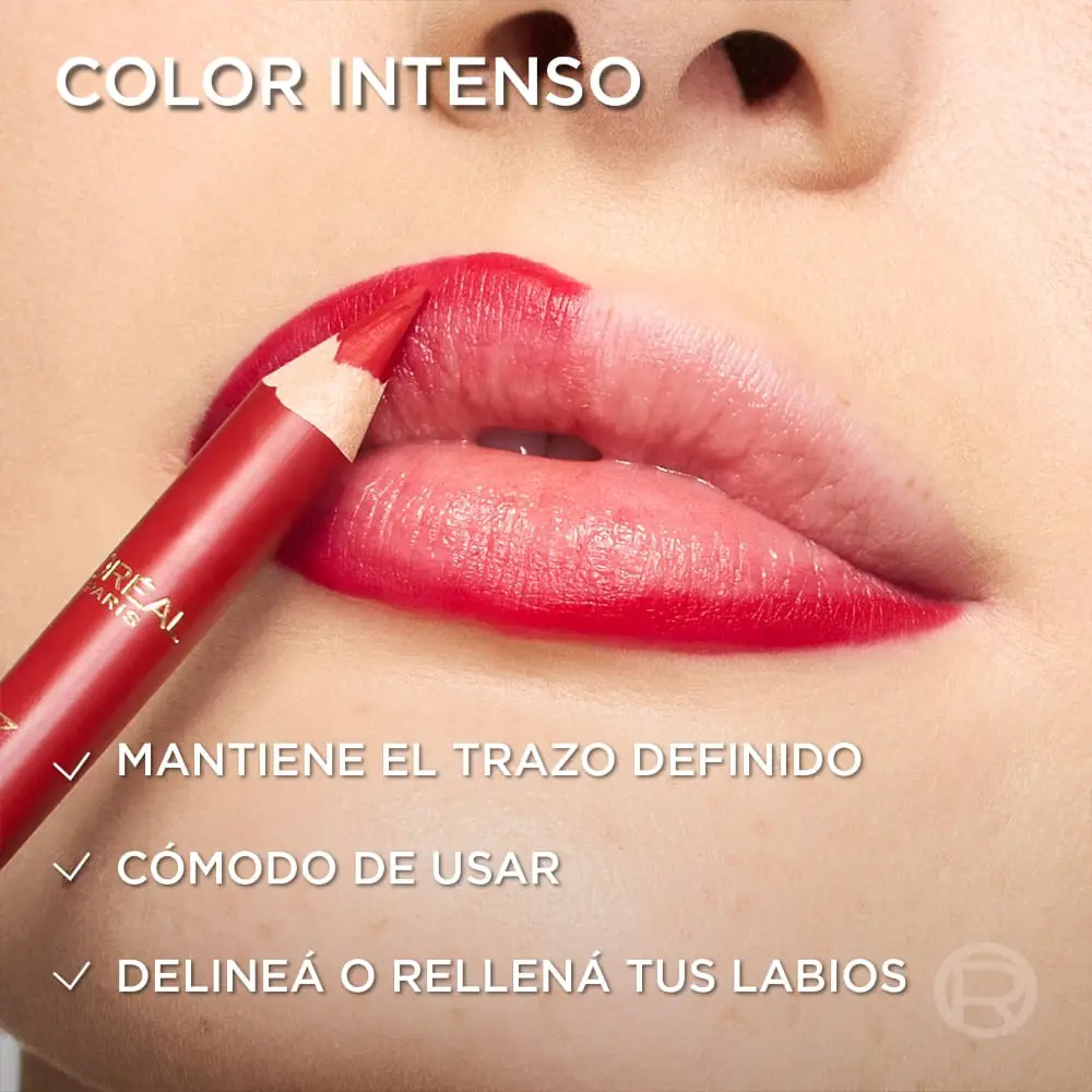 LOREAL DELINEADOR DE LABIOS COLOR ROSE 302 