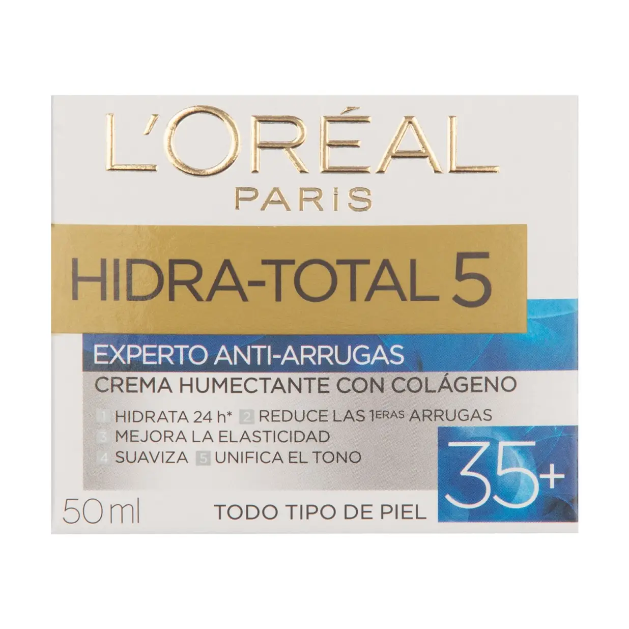 LOREAL HIDRA TOTAL 5 CREMA X50 EXPERTO ANTIARRUGAS 35+ 
