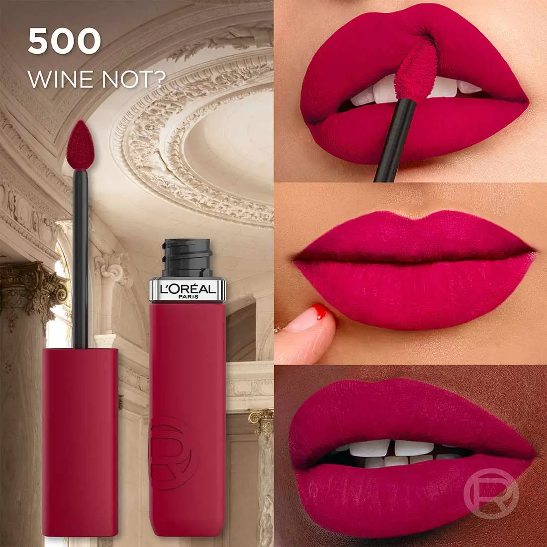 LOREAL LABIAL LE MATTE RESISTANCE 500 WINE NOT