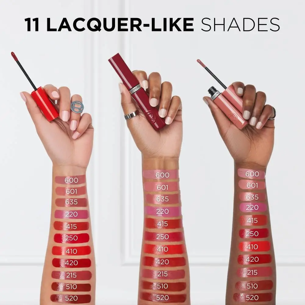 LOREAL LABIAL LIQUIDO LACQUE RESISTANCE 420
