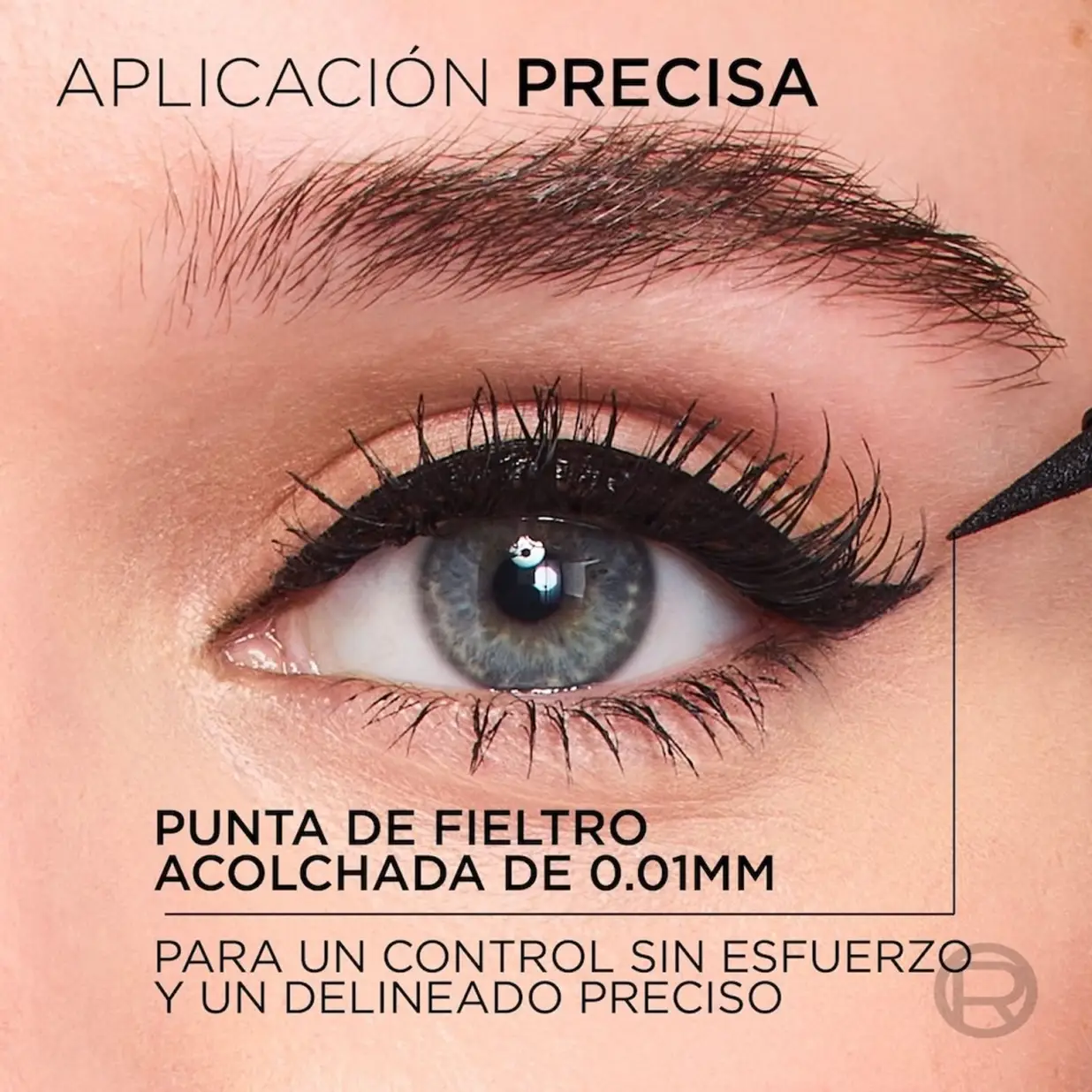 LOREAL LIQUID EYE NOIR SILK 010