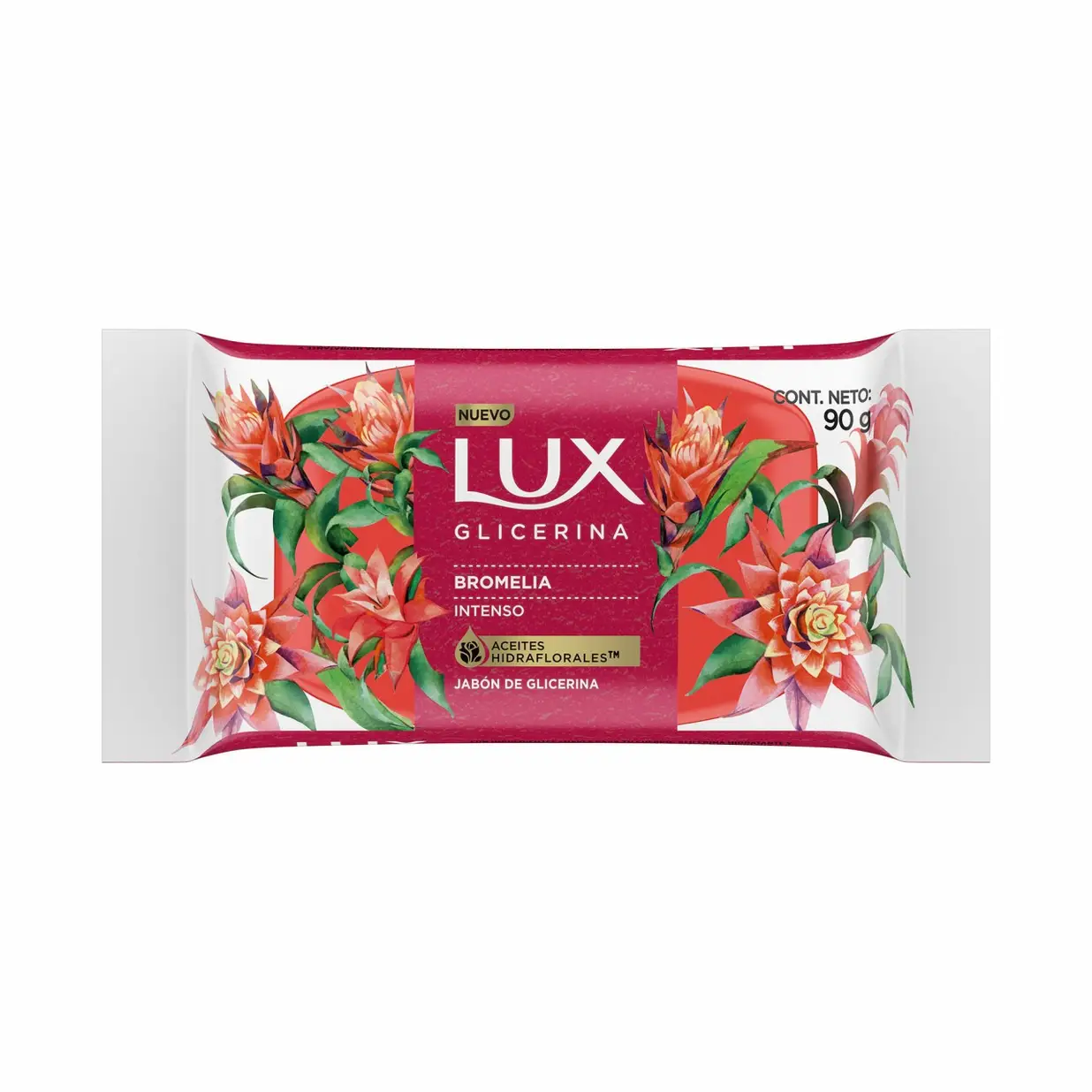 LUX JABÓN X90 GLICERINA BROMELIA 
