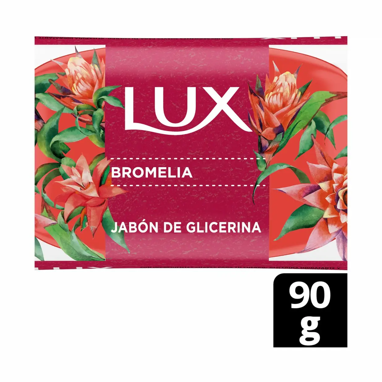 LUX JABÓN X90 GLICERINA BROMELIA 