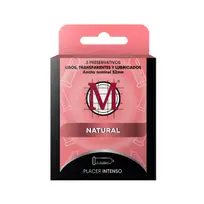 M FORCE PRESERVATIVOS X3U. NATURAL