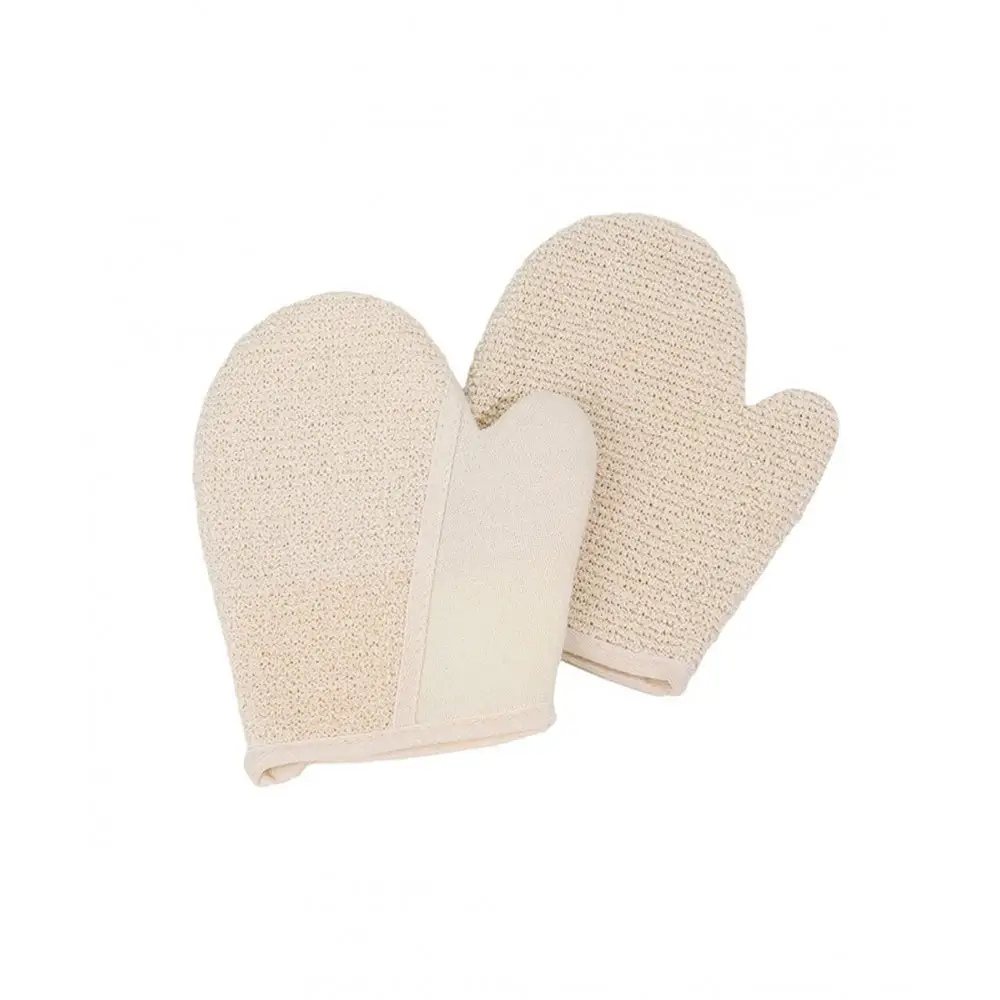 MANOPLA CON ESPONJA EXFOLIANTE B4912