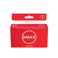 MAXX PRESERVATIVOS TEXTURADO X6U. 
