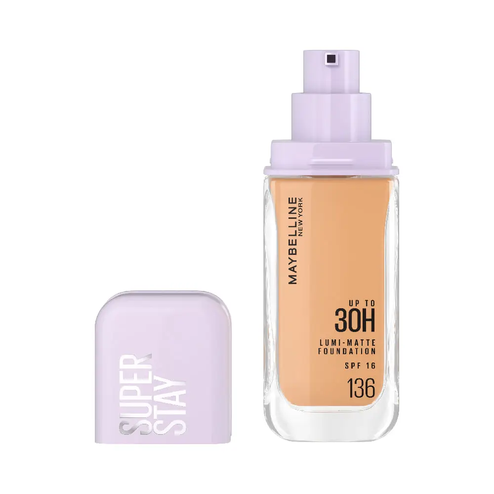 MAYBELLINE SUPERSTAY MAQUILLAJE LUMI-MATTE 136