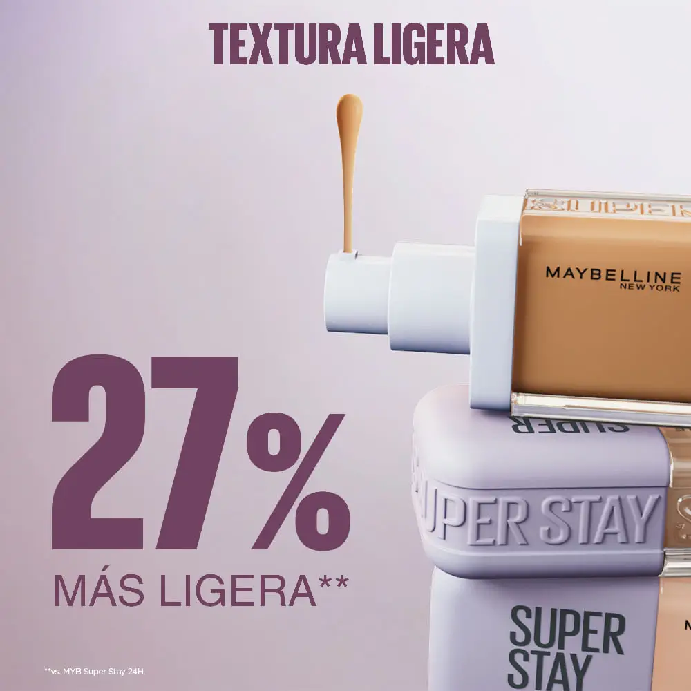 MAYBELLINE SUPERSTAY MAQUILLAJE LUMI-MATTE 136