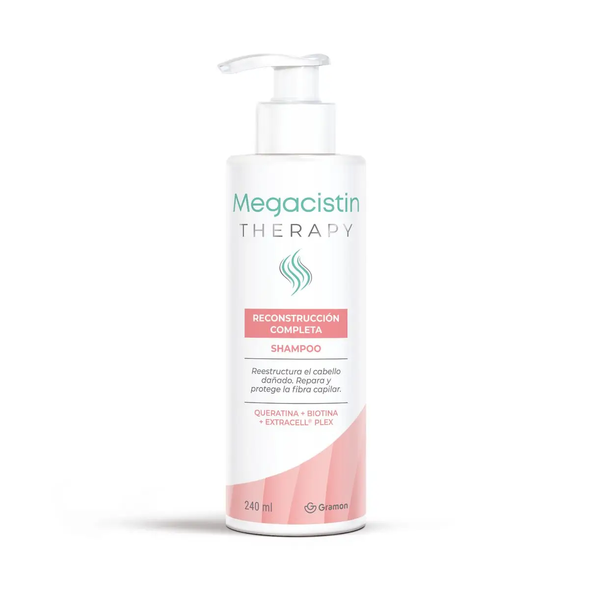MEGACISTIN SHAMPOO RECONSTRUCIÓN COMPLETA X 240 ML. 