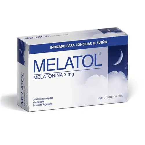 MELATOL MELATONINA 3MG X30CAPS