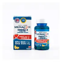 MENACOR OMEGA3 CONCENTRADO X30 COMPRIMIDOS