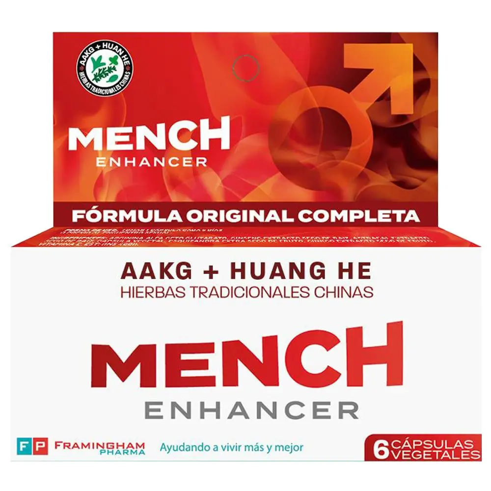 MENCH ENHACER X6 CAPS. 