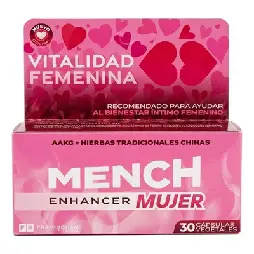 MENCH MUJER X30 CÁPSULAS VEGETALES. 