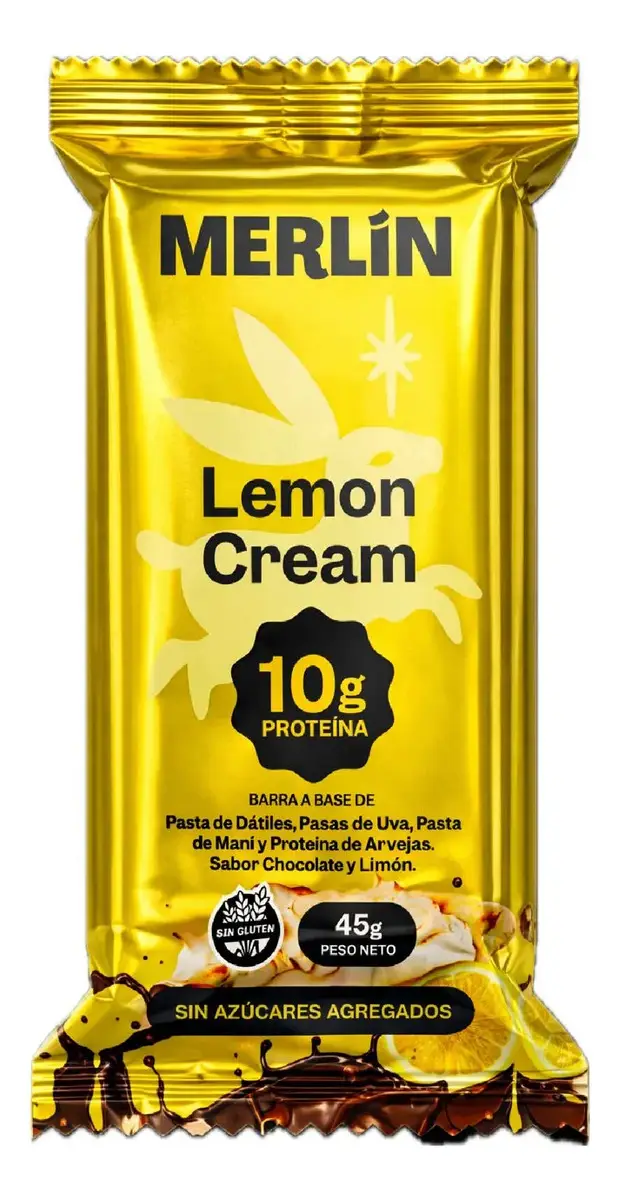 MERLIN BARRA LEMON CREAM X45G 