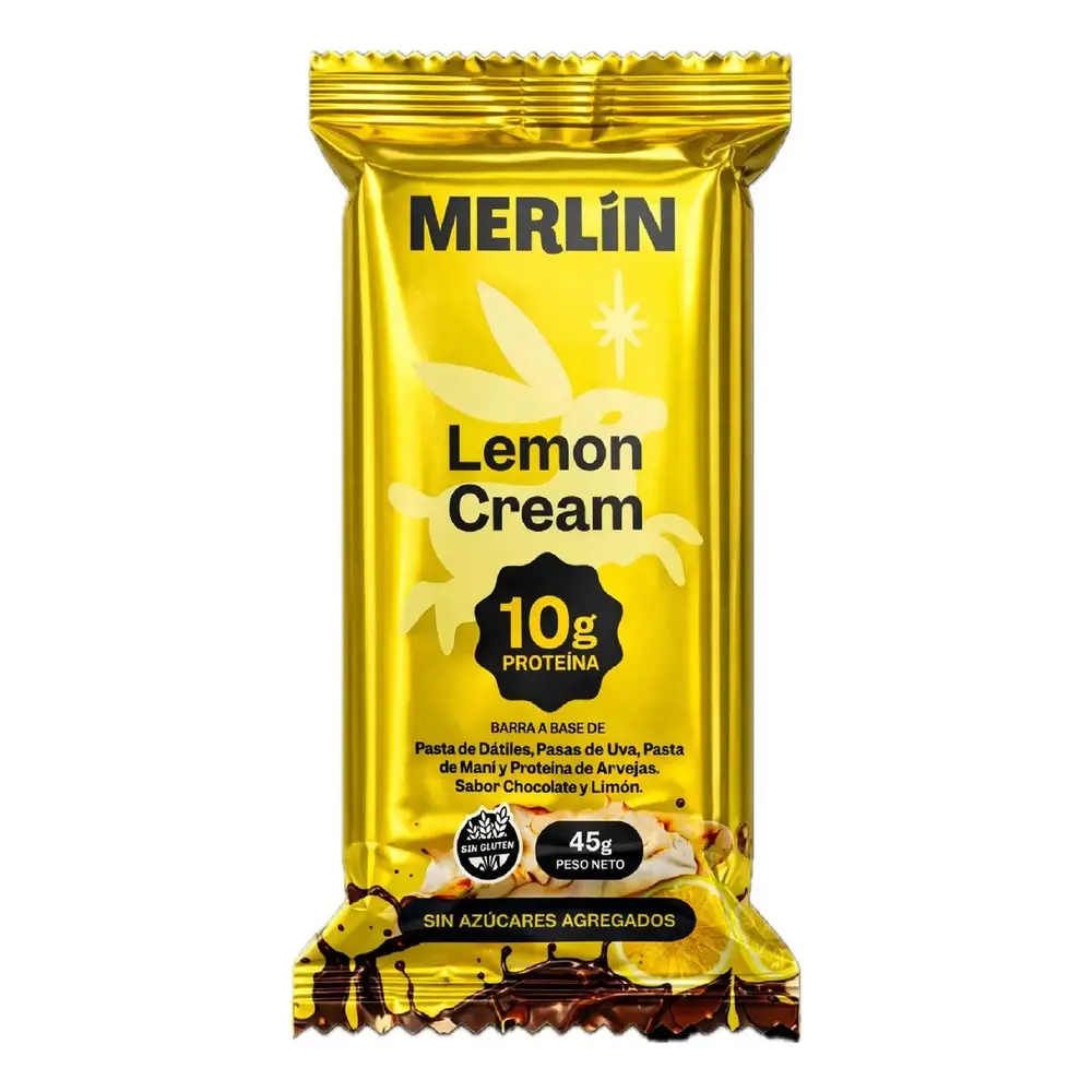 MERLIN BARRA LEMON CREAM X45G 