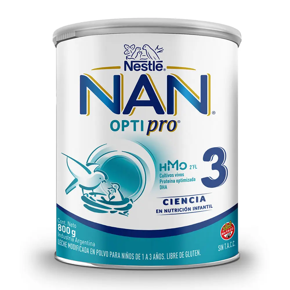 NAN 3 OPTIPRO FÓRMULA INFANTIL HMO X800 