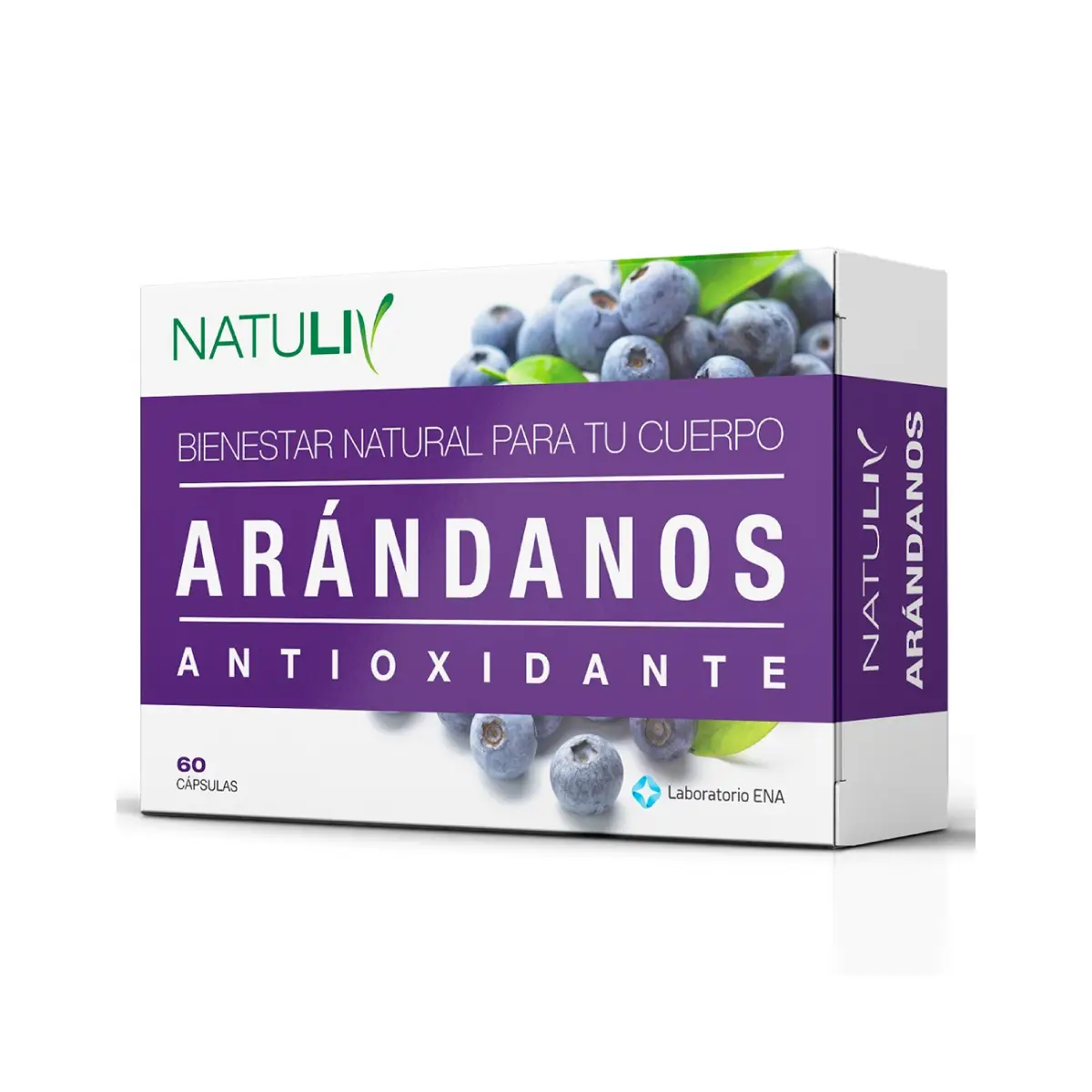 NATULIV ARANDANOS X60 COMP. 