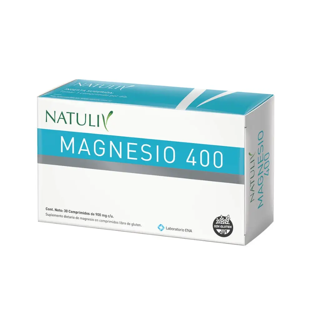NATULIV MAGNESIO 400 X30COMP. 