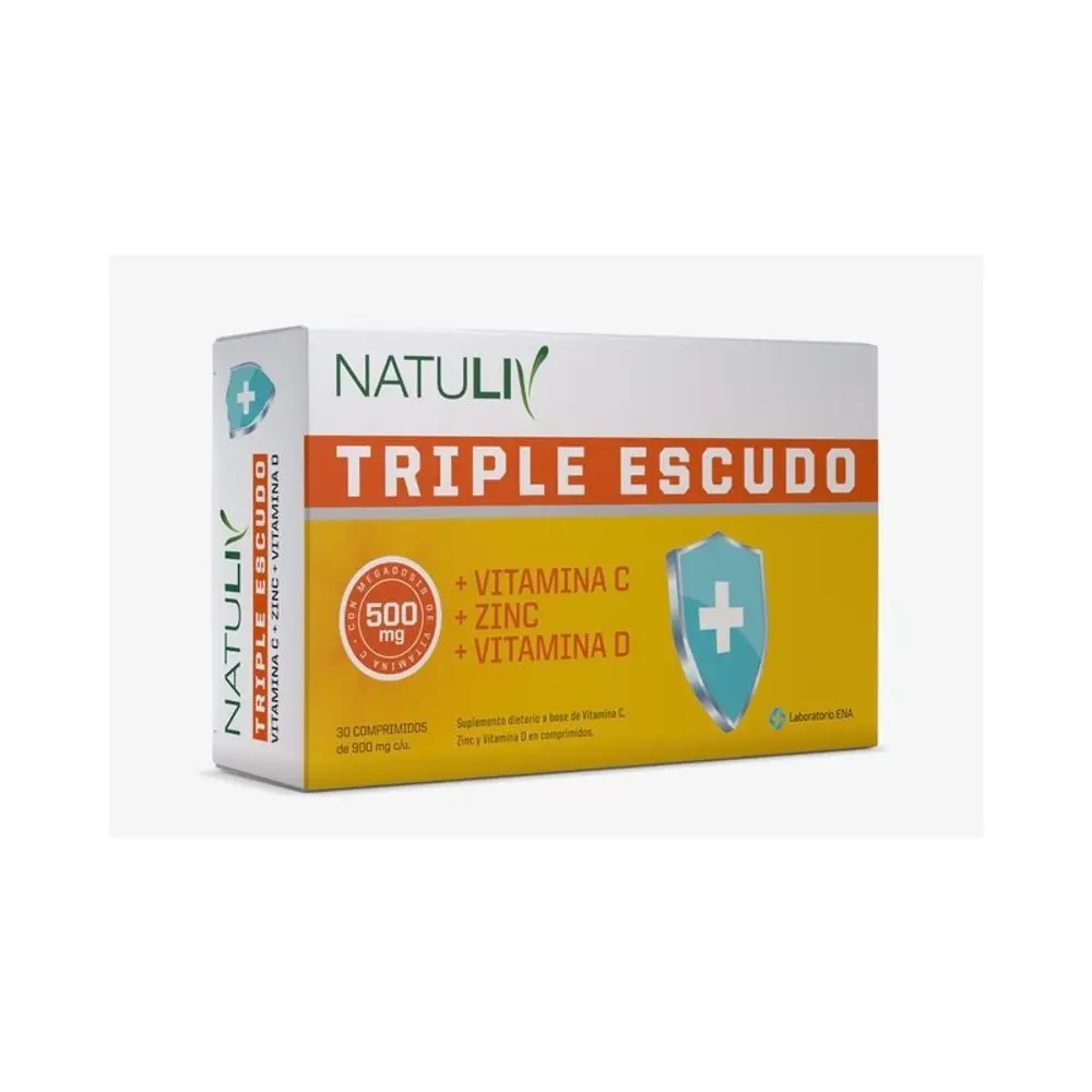 NATULIV TRIPLE ESCUDO X30CMP 