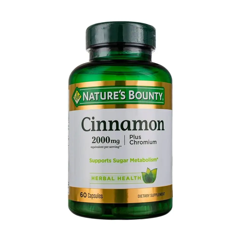 NATURES BOUNTY CINNAMON X60 CÁPSULAS