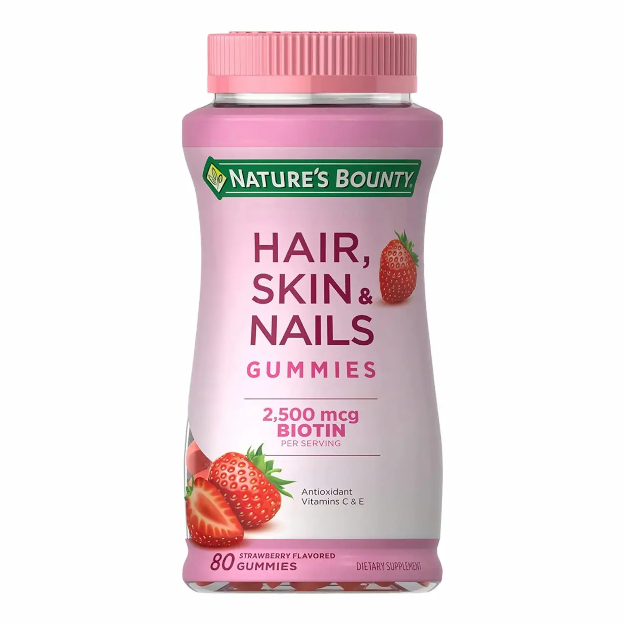 NATURES BOUNTY SKIN NAILS X80 