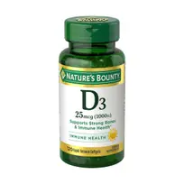 NATURES BOUNTY VITAMIN D3 1000 X120