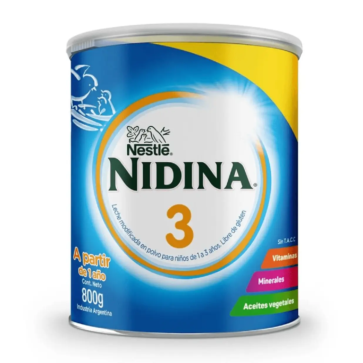 NIDINA 3 INFANTIL X800G 