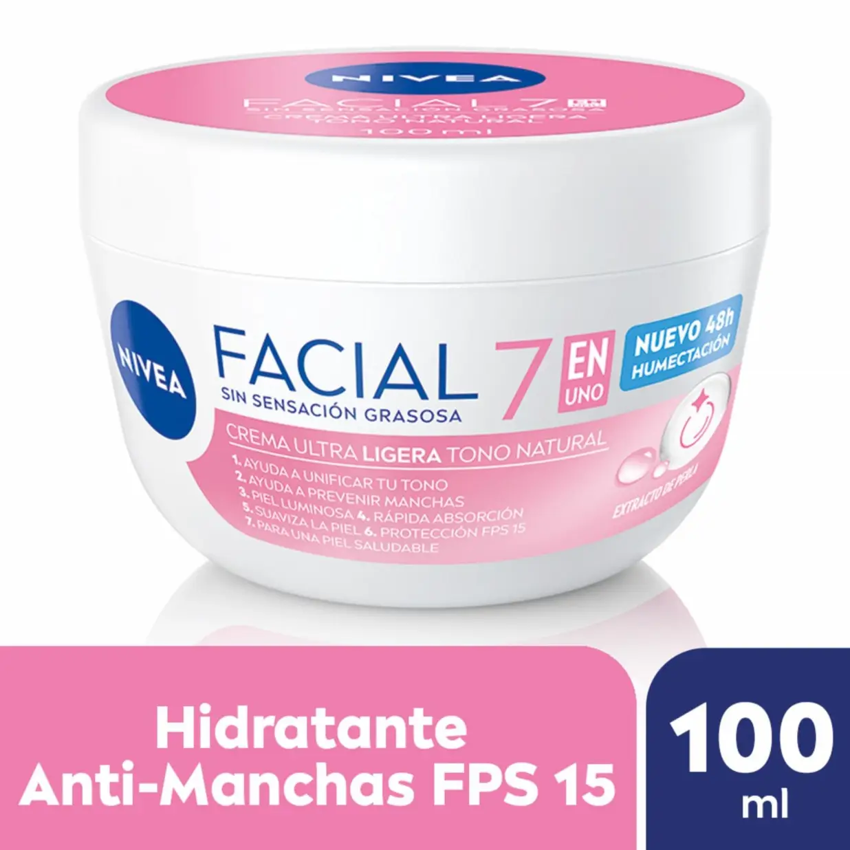 NIVEA CREMA X100 CUIDADO RADIANTE 7EN1