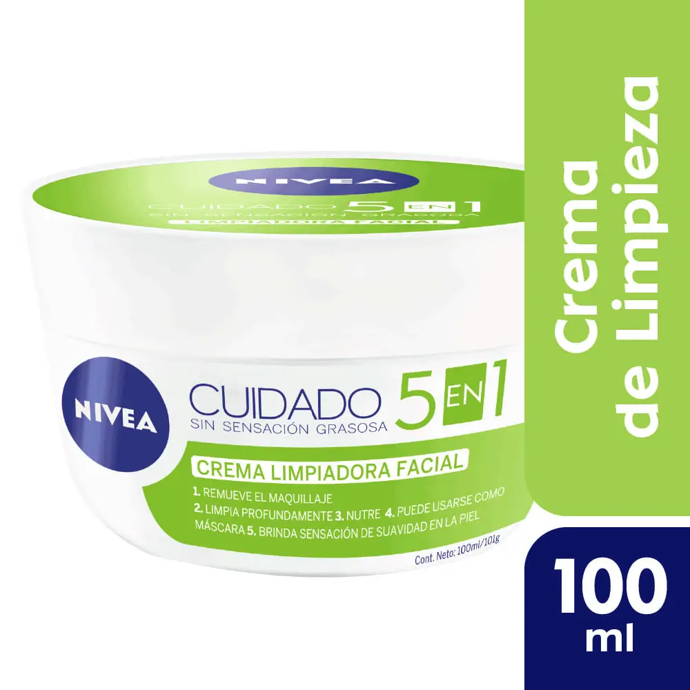 NIVEA FACIAL CREMA LIMPIADORA X100G.