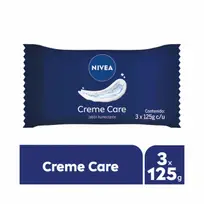 NIVEA JABON 3X125 CREME CARE 