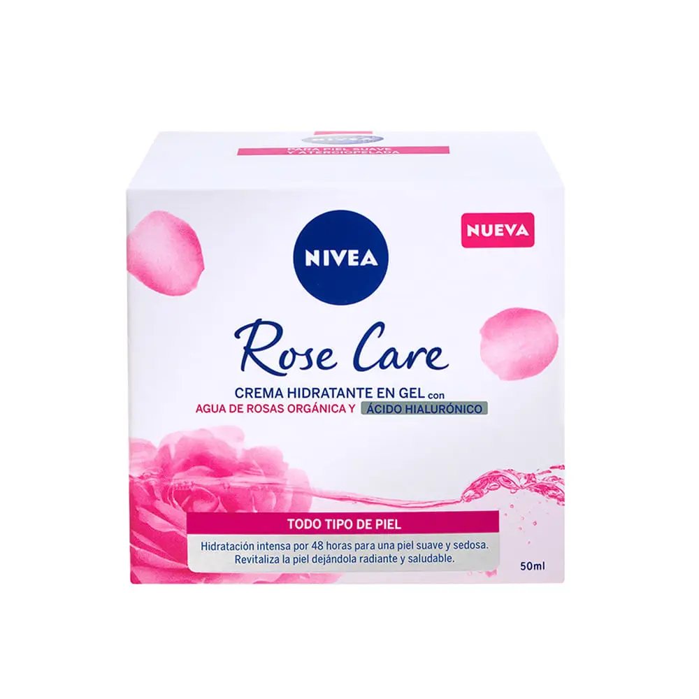 NIVEA ROSE CARE CREMA HIDRATANTE EN GEL X50