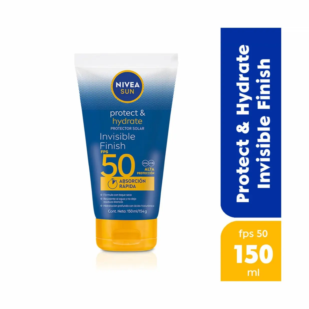 NIVEA SUN F50 PROTECT INVISIBLE X150ML