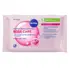 NIVEA TOALLITAS DESMAQUILLANTES X25 ROSE CARE 