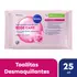 NIVEA TOALLITAS DESMAQUILLANTES X25 ROSE CARE 