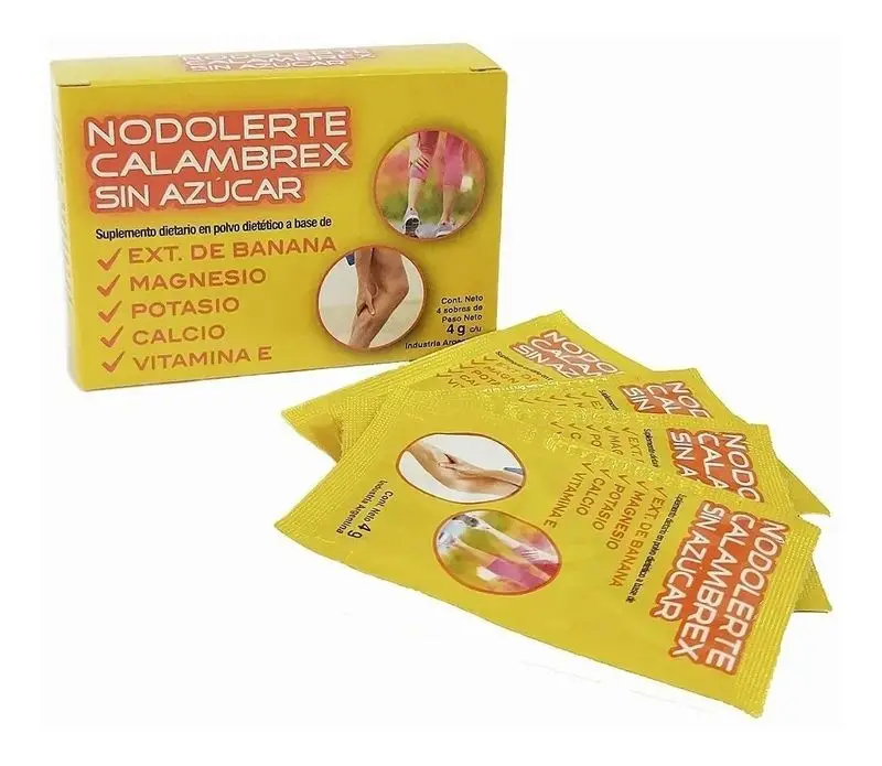 NODOLERTE CALAMBREX SIN AZÚCAR POUCH 4GX25