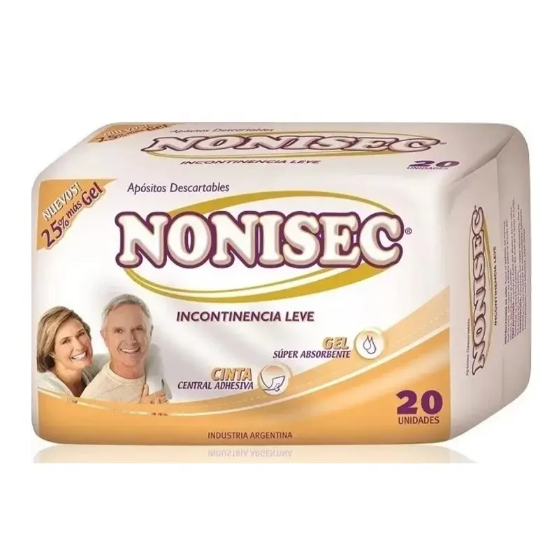 NONISEC APOSITO X20 INCONTINENCIA LEVE