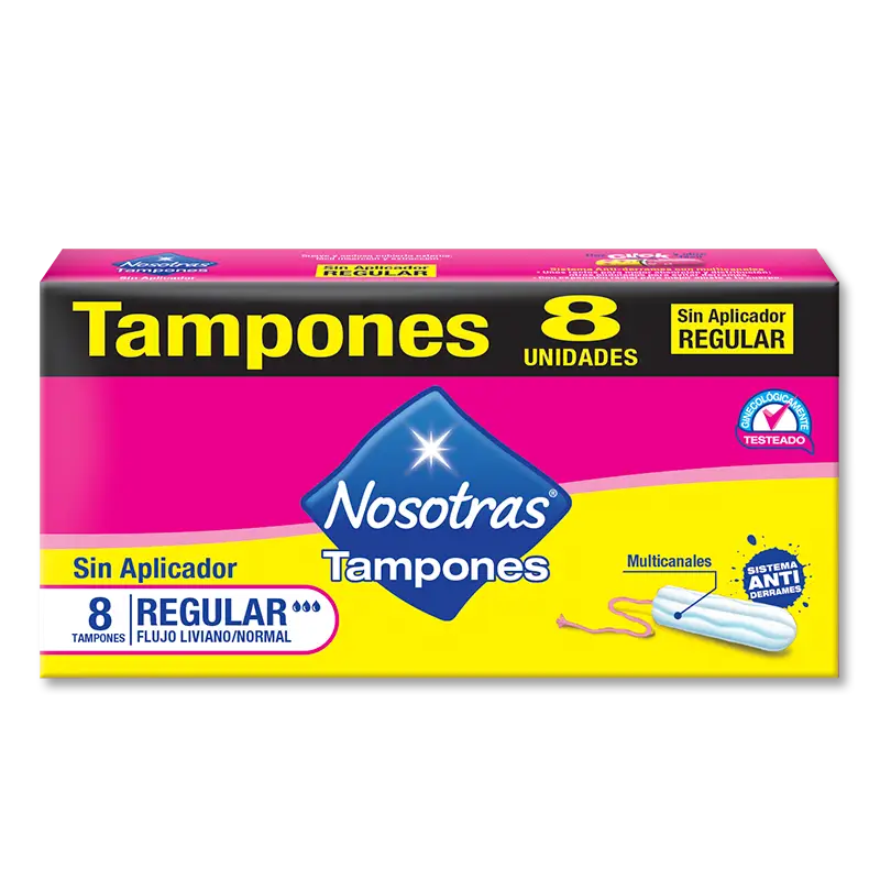 NOSOTRAS TAMPON DIGITAL REGULAR X8 