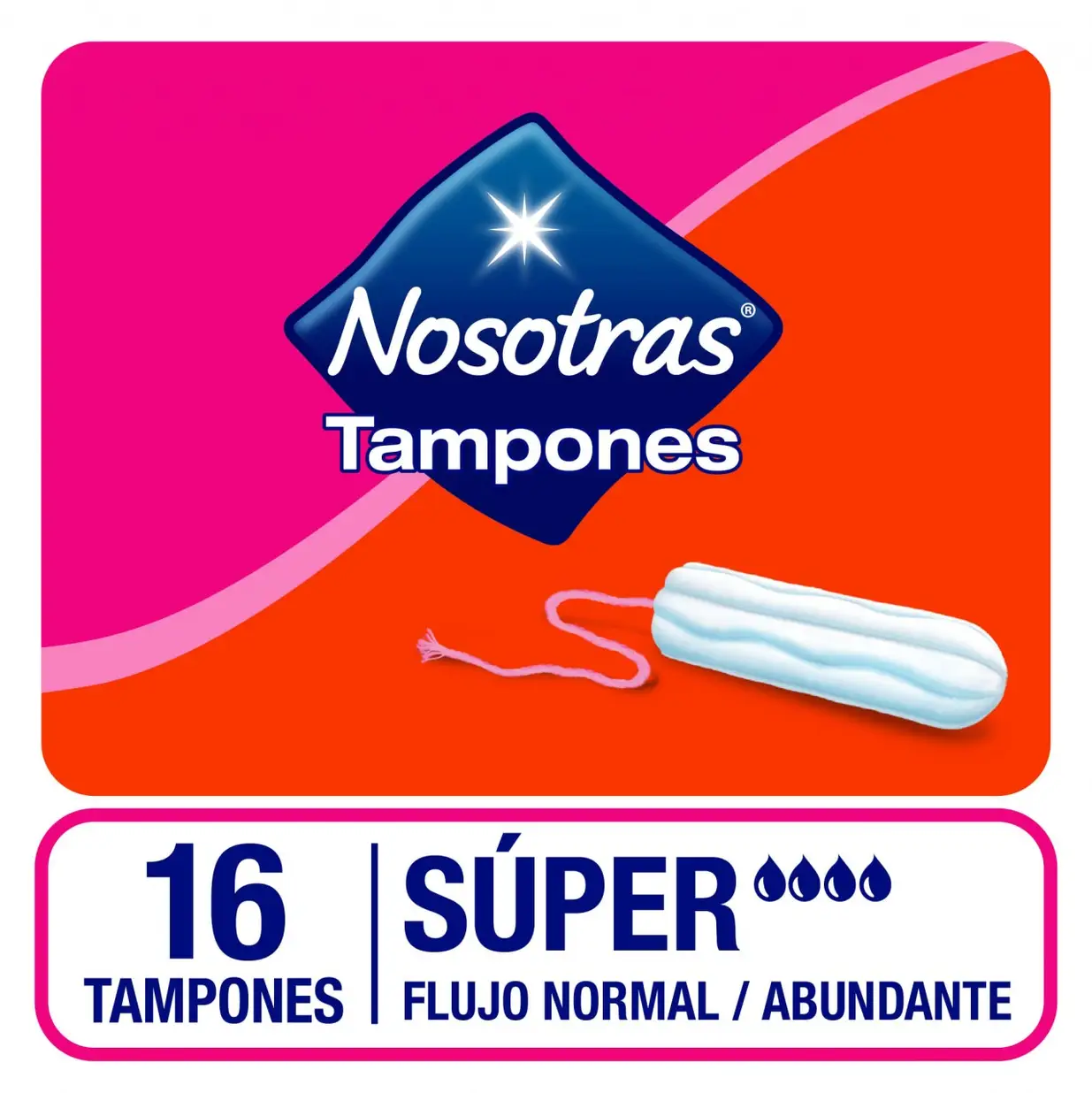 NOSOTRAS TAMPON DIGITAL SUPER X16 