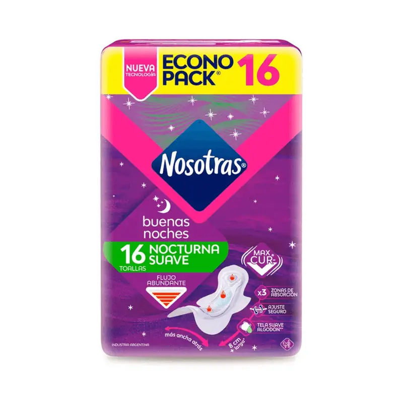 NOSOTRAS TOALLAS X16 BUENAS NOCHES