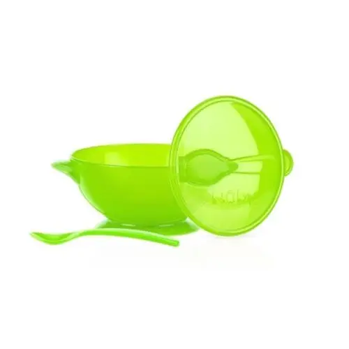 NUBY BOWL COLORES TAPA CUCHARA