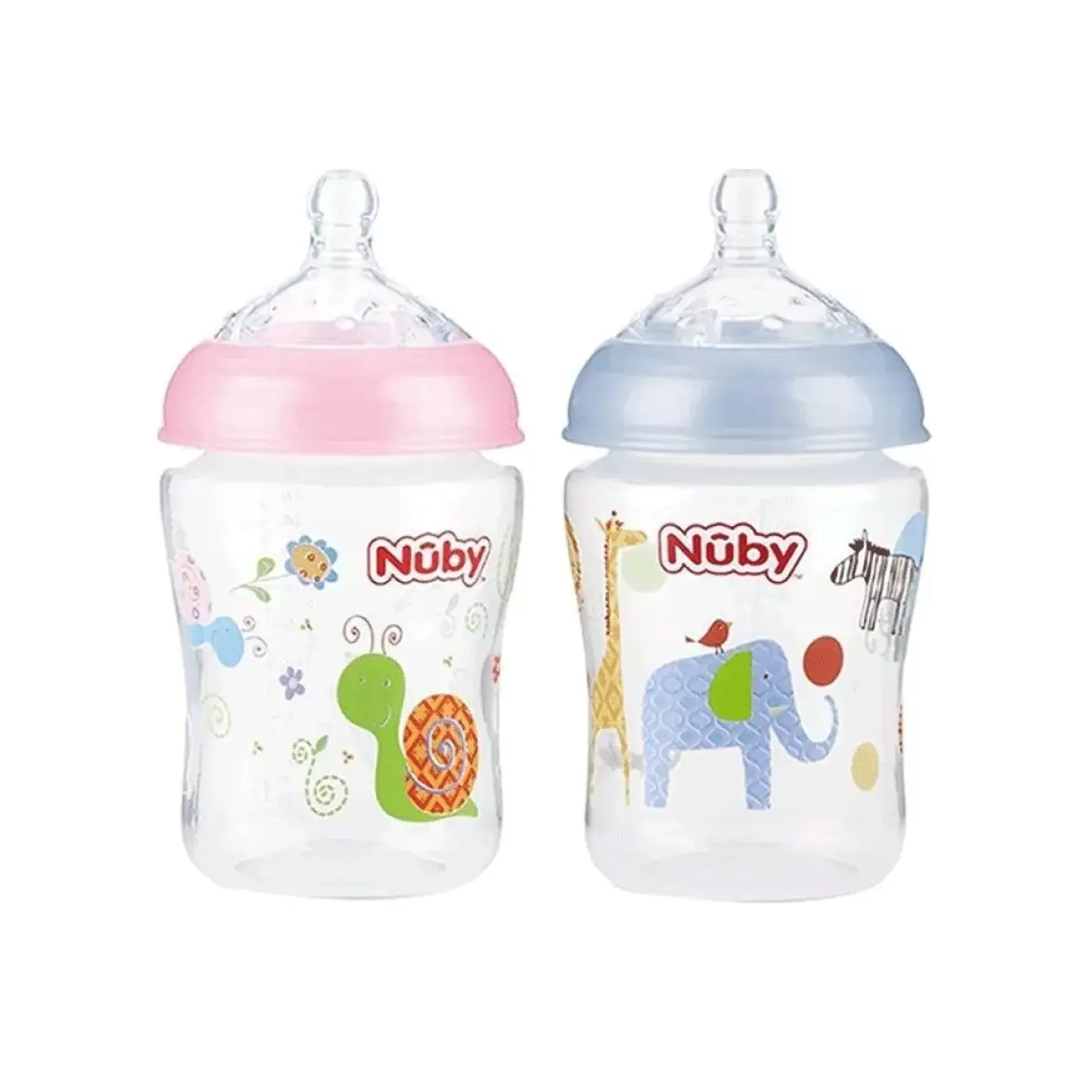NUBY MAMADERA DE COLORES X180ML 