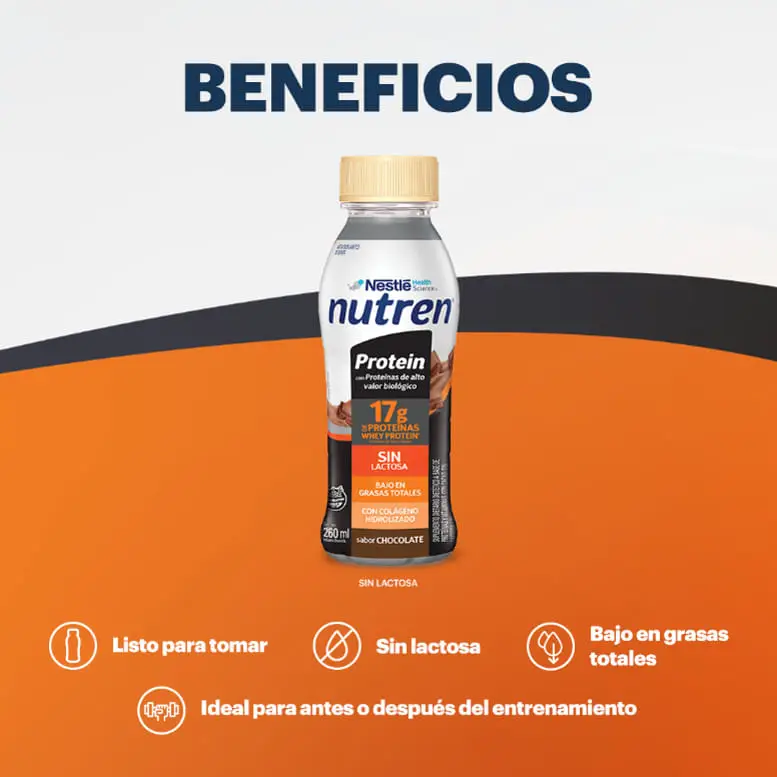 NUTREN PROTEIN SABOR CHOCOLATE X260ML 