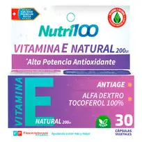 NUTRI100 VIT.E NATURAL 200UI X30