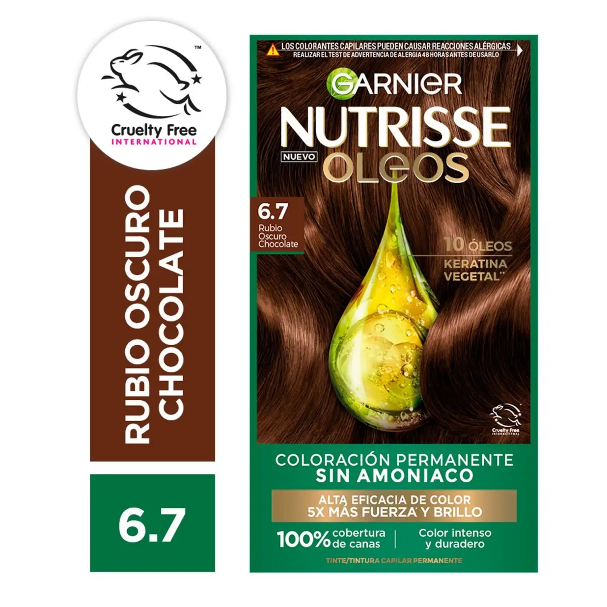 NUTRISSE KIT SIN AMONIACO 6.7 