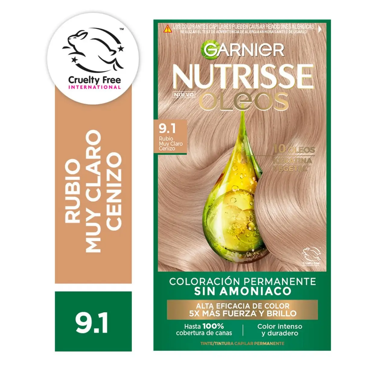 NUTRISSE KIT SIN AMONIACO 9.1 
